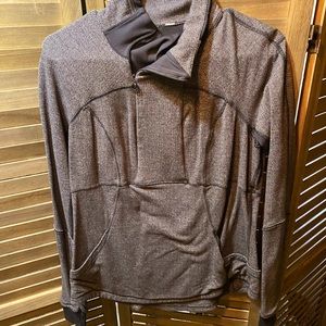 Lululemon half zip herringbone size 12